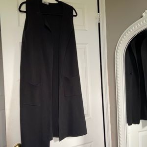 Long Cardigan Vest